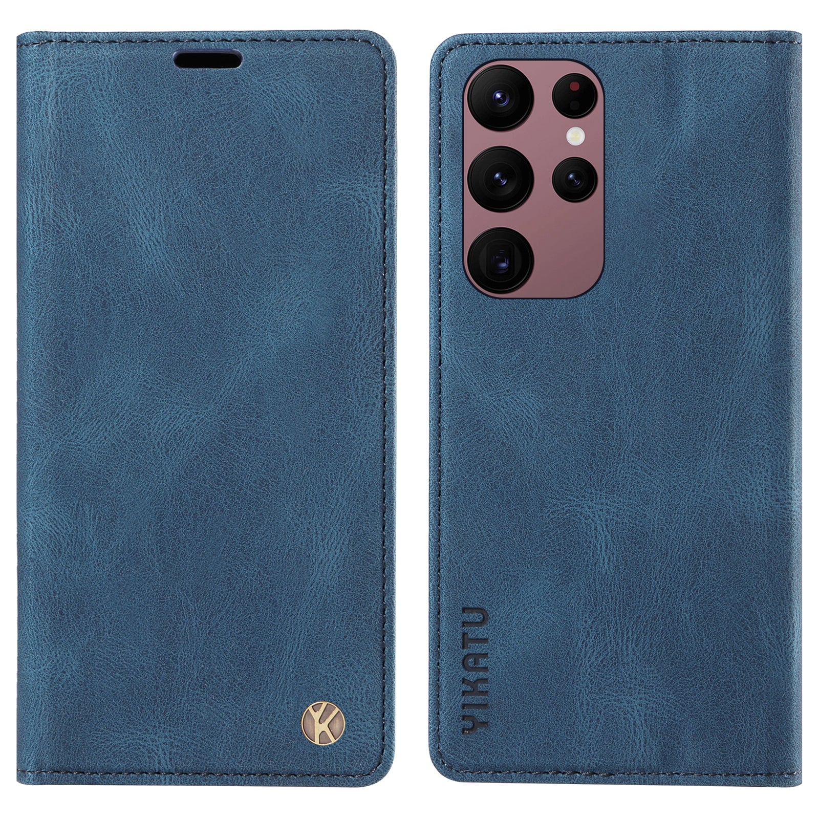 YIKATU YK-004 Skin-touch lædercover til Samsung Galaxy S22 Ultra 5G Stand Shell Wallet Phone Case YIKATU YK-004 Skin-touch lædercover til Samsung Galaxy S22 Ultra 5G Stand Shell Wallet Phone Case